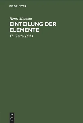 Produktbild von Einteilung der Elemente