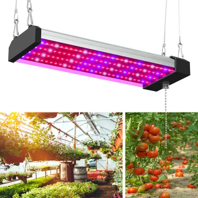 Obrázok produktu pre LED rastlinná lampa s 120 LED diódami, 30 cm, rastlinná lampa s plným spektrom, 20 W, UV lampa, lampa na pestovanie rastlín