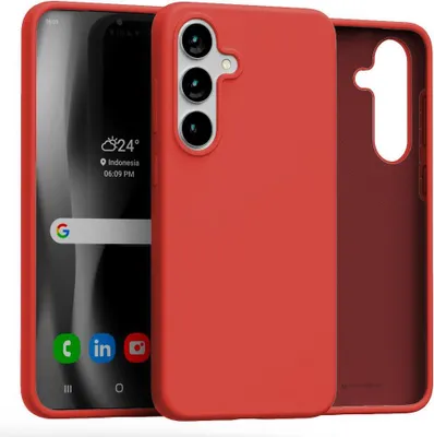 Productafbeelding van Mercury Silicone Sam S25+ S936 - Rood