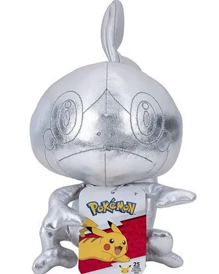 Obrázek produktu pro Merc Pokemon Memmeon Silber Plüsch 20cm Pokemon 25 Jahre