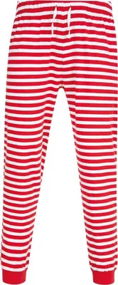 Produktbild von SF - Loungehose für Herren/Damen Uni RW8676 (XL) (Rot/Weiß)