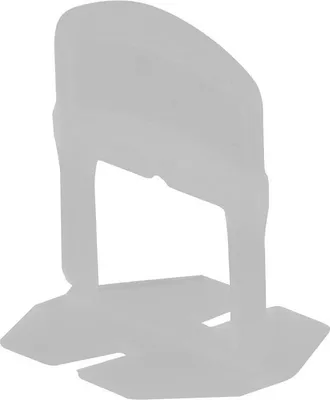 Image de Croisillon Strend Pro LS210W, de nivellement, pour carrelage, 1.5 mm, pack de 100 pcs, plastique blanc