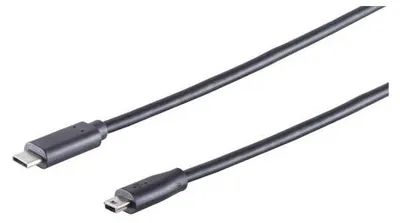 Produktbild von USB Kabel, 3.1 C-Stecker - 2.0 Mini 5p B-St. 1,8m