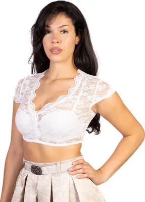 Produktbild von Trachtl - Cindy Dirndl Dirndlbluse Spitze 46
