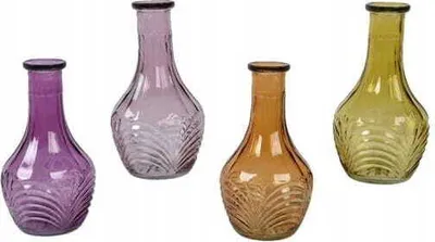Obrázek produktu pro Dekorativní skleněná váza na květiny 18x9,5 cm
