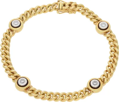 Produktbild von JuwelmaLux Armband JL30-03-1615 Gold- und Weißgold 585 mit Brillanten JL30-03-1615 19,5 cm