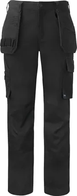 Produktbild von Arbeitshose 5530, Baumwolle, Halftertaschen, Kniepolstertaschen, verlängerbar