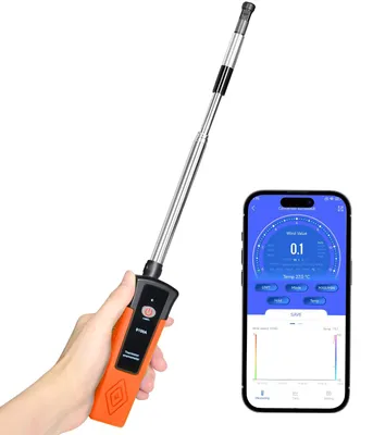 Thermischer Windmesser 9100A, 0,3 kg, 36,6 cm