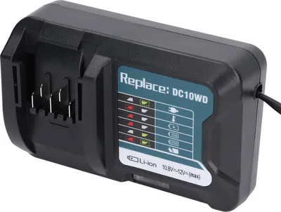 Image de Chargeur de batterie lithium 100?240V Tension d'entrée pour DC10.8?12V BL1015 BL1016 DC10WD DC10WC