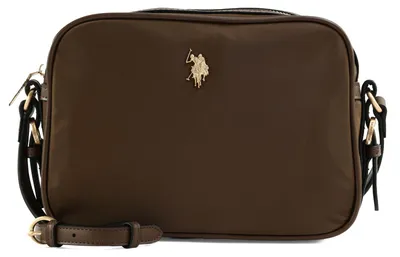 Image de U.S. POLO ASSN. sac à épaule bandoulière Houston Crossbody Bag Dark Brown marron foncé