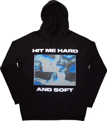 Obrázek produktu pro Billie Eilish - Mikina s kapucí "Hit Me Hard And Soft Negative" pro muže/dámy Uni RO12699 (XL) (Black)