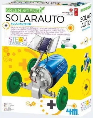 Produktbild von 4M Green Science Solar Rover, Fahrzeug-Set, Ingenieurswesen, 8 Jahr(e), Mehrfarbig
