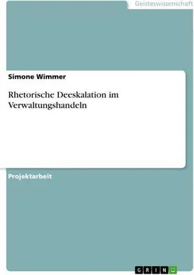 Immagine prodotto di Rhetorische Deeskalation im Verwaltungshandeln