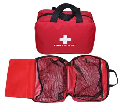 Productafbeelding van EHBO-tas, nylon, lege noodtas 25x8x18 cm, waterdicht