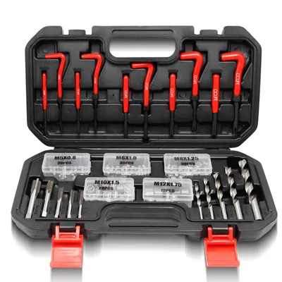 Produktbild von CCLIFE 150-teiliges Gewinde-Reparatur-Set HSS