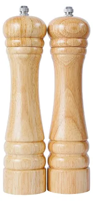 Produktbild von Pfeffer- und Salzset mit Keramikmahlwerk, 21 cm