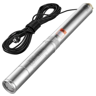 Productafbeelding van Dompelpomp, roestvrij staal, 750 watt vermogen, zilverkleurig