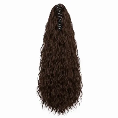 Obrázok produktu pre Hnedý cop – predĺženie vlasov CURLYTAIL, Obrázok generovaný UI