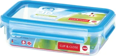 Obrázok produktu pre EMSA 508539, Box, Obdĺžnikový, 0,8 L, Priehľadná, Nemecko, 135 mm