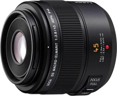 Zdjęcie produktu dla Obiektyw Panasonic Leica Macro Czarny