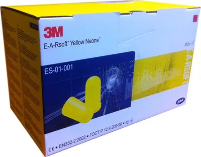 Produktbild von 3M EAR ES0101 Ohrstöpsel - 36dB (250 Paar)