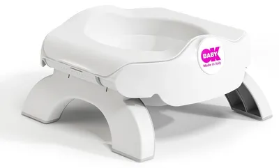 Produktbild von OK Baby N39056835X Roady - 3 in 1 Reisetöpfchen & Toilettenring, weiß