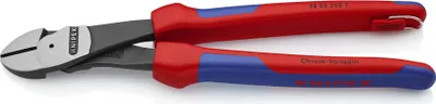 Zdjęcie produktu dla Knipex 74 22 250 T, Szczypce ukośne, Niebieski, Czerwony, 250 mm, 460 g