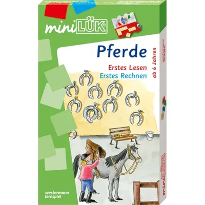 Produktbild von miniLÜK-Set. Pferde: Erstes Lesen/ Erstes Rechnen