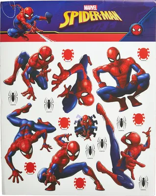 Produktbild von Marvel Spider-Man Kinderzimmer Wandstickers, Wandtattoo junge deko von AG Design