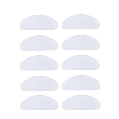 Produktbild von Klebende Nasenpads, Brillenpads, rutschfeste Silikon-Nasenpads für Brillen, Sonnenbrillen, 1 mm (transparent)