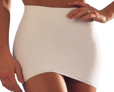 Image de Bande de soutien élastique en laine, couleur blanche