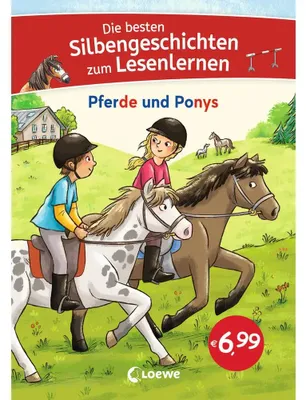 Obrázek produktu pro Die besten Silbengeschichten zum Lesenlernen - Pferde und Ponys