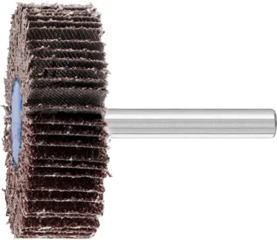 Produktbild von PFERD TOOLS Korund Fächerschleifer F Ø 50x15mm Schaft-Ø 6 mm A40 für Feinschliff und Finish