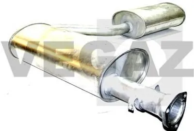Produktbild von VEGAZ FTS-214 Endschalldämpfer für FIAT DUCATO Pritsche/Fahrgestell (230) Auspuff