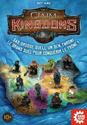 Produktbild von Carletto Game Factory Claim Kingdoms Gesellschaftsspiel 646269