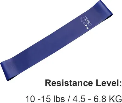 Productafbeelding van TPE weerstandsband voor yoga, geschikt voor een weerstand van 4,5-6,8 kg