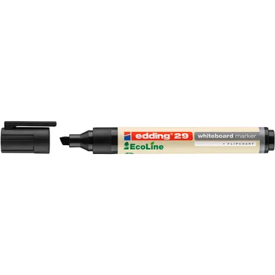 Image de edding 4-29001 10er Ecoline Whiteboard-Marker schwarz 1,0 - 5,0 mm