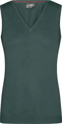 Produktbild von Klassischer Baumwoll-Pullunder forest-green, Gr. XXL