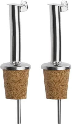 Immagine prodotto di Westmark 2 Ausgießer Inox Standard, Naturkork, Metallkläppchen, 45502280