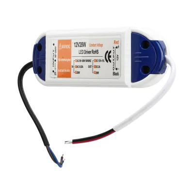 Zdjęcie produktu dla Zasilacz LED, transformator zasilający LED, sterownik LED AC na DC 12V, sterownik LED 12V, adapter transformatora mocy, zasilacz do oświetlenia LED