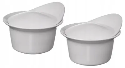 Produktbild von IKEA FÄRGKLAR Auflaufform mit Deckel, Steinzeug, 0.2 l