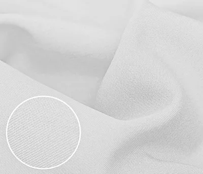 Produktbild von Panama Stretchstoff weiß