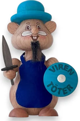 Produktbild von Schweda - Hamster Mini Kantenhocker - Virentöter
