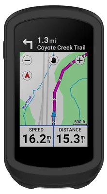 Immagine prodotto di Custodia subtel Silicone compatibile con Garmin Edge Explore 2 protezione, case, bumper per navigatore GPS in nero – Assorbe urti, evita danni risparmia costose riparazioni