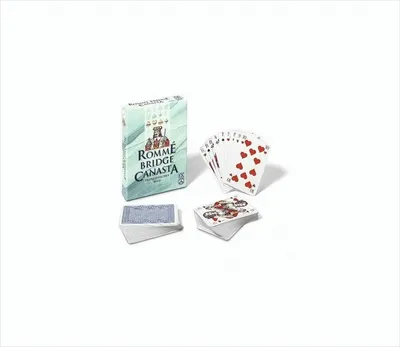 Produktbild von 2 x 55 Blatt Ravensburger Spielkarten Rommé, Bridge, Canasta 27072