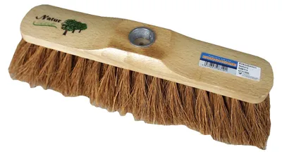 Produktbild von Zimmerbesen mit Kokosfasern EUROHOME® – aus Holz, 31x9x10cm – Tradition steht im Haushalt aktuell hoch im Kurs