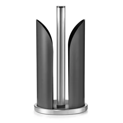 Produktbild von Zeller Küchenrollenhalter, Edelstahl/Metall, matt schwarz - Ø15x30,5; 27217