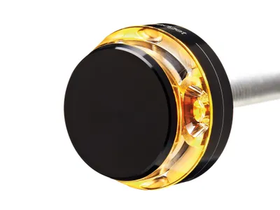 Produktbild von motogadget Lenkerendenblinker mo.Blaze DISC, schwarz, links für Kingpin 1800 - 66 KW