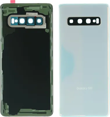 Produktbild von Gehäuse Rückseite für Samsung Galaxy S10 (SM-G973F), Weiß