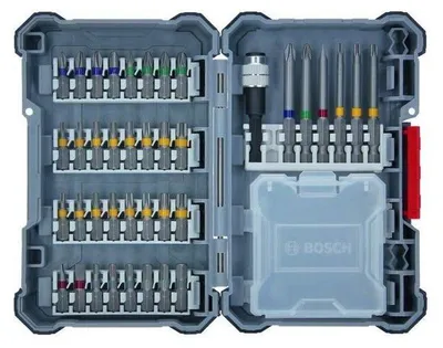 Produktbild von Schraubendreherbits – Bosch Professional – 2607017464 – 40-teilig – Modifizierter Stahl S2 – Anpassbar